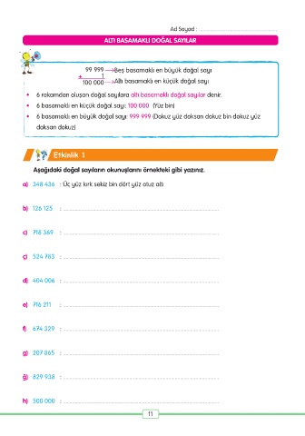 Page 12 Ata Yayincilik 4 Sinif Citir Citir Matematik Calisma Kitabim