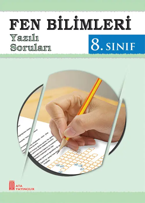 8. Sınıf Fen Bilimleri Yazılı Soruları Kapak Resmi