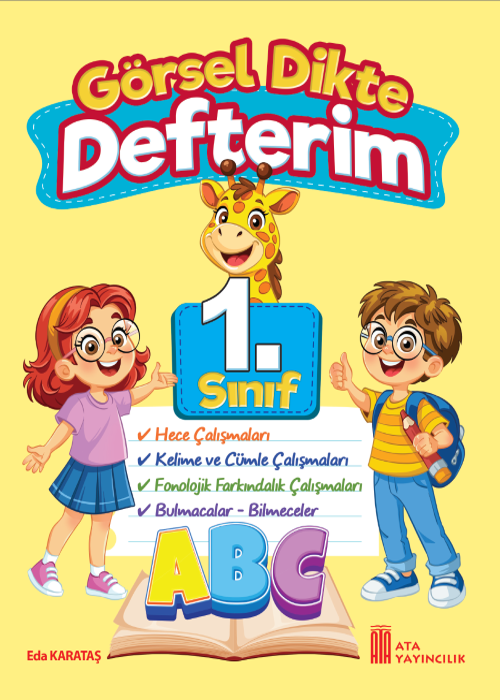 1. Sınıf Görsel Dikte Defterim Kapak Resmi