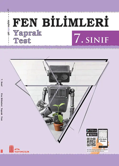 7. Sınıf Fen Bilimleri Yaprak Test Kapak Resmi