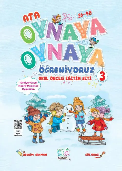 Oynaya Oynaya Öğreniyoruz Plus Eğitim Seti 3. Kitap Kapak Resmi