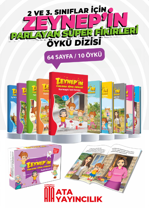 Zeynep'in Parlayan Süper Fikirleri Öykü Dizisi Kapak Resmi
