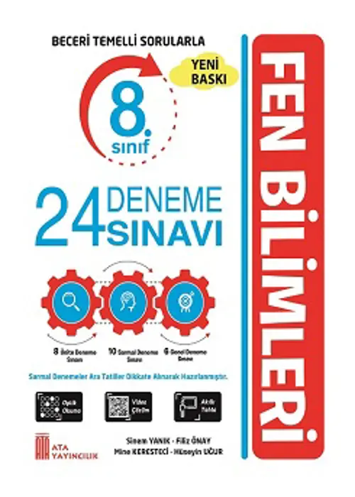 8. Sınıf Fen Bilimleri Branş Deneme Kapak Resmi