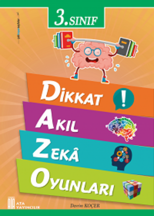 3. Sınıf Dikkat Akıl Zeka Oyunları Kapak Resmi