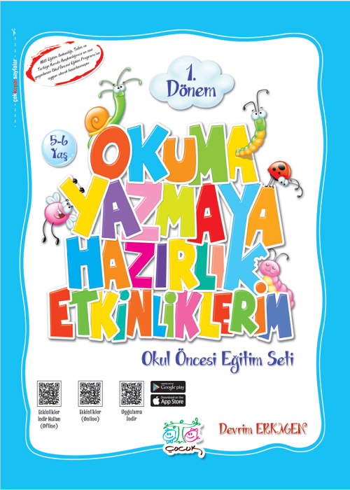 Okuma Yazmaya Hazırlık Etkinliklerim 1. Dönem Kapak Resmi
