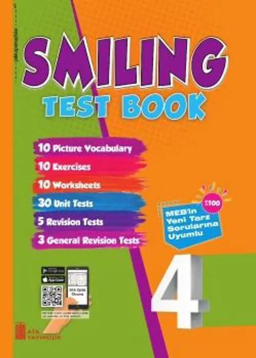 4. Sınıf Smiling Test Book Kapak Resmi