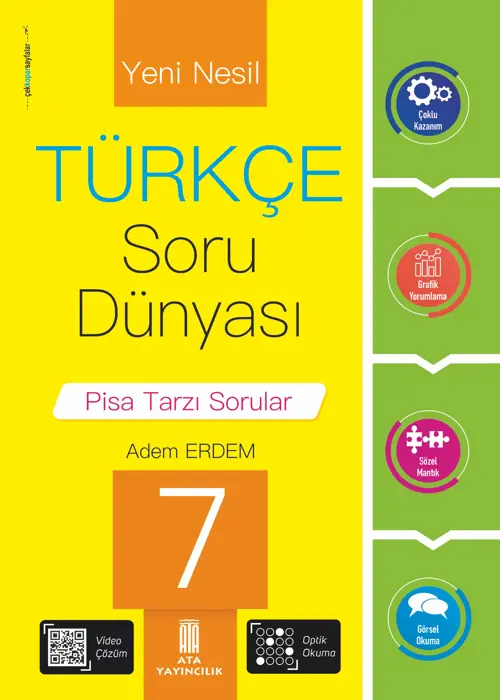 7. Sınıf Yeni Nesil Türkçe Soru Dünyası Kapak Resmi