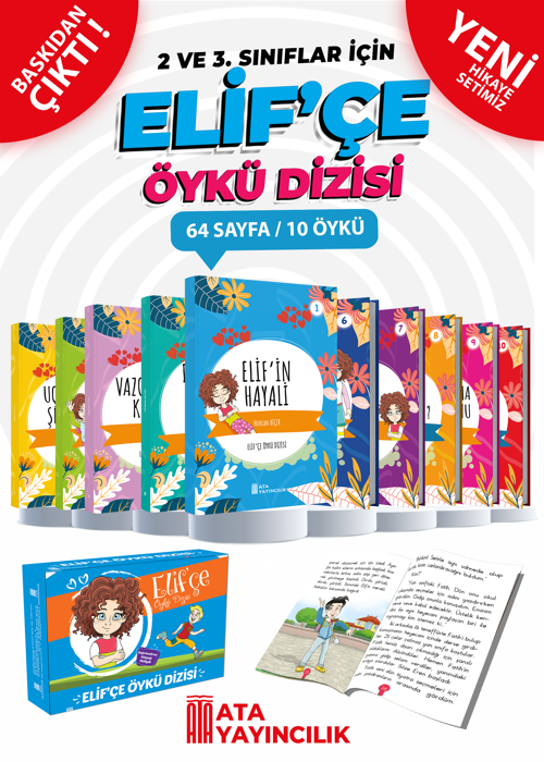 Elif'çe Öykü Dizisi Kapak Resmi