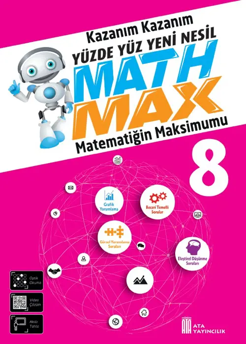 8. Sınıf Math Max Soru Bankası Kapak Resmi