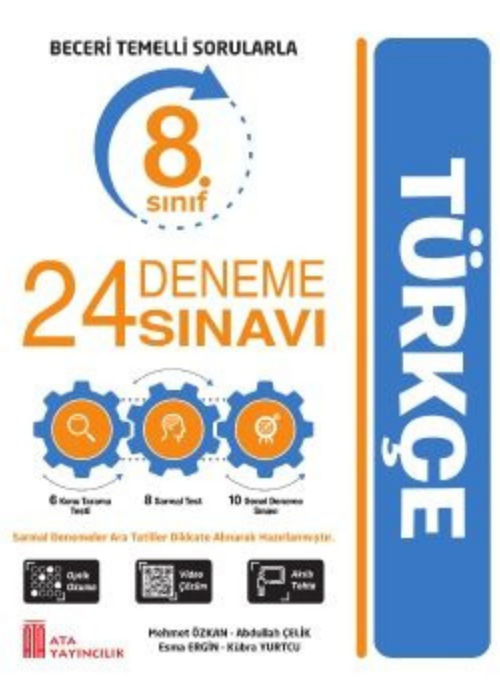 8. Sınıf Türkçe Branş Deneme Kapak Resmi