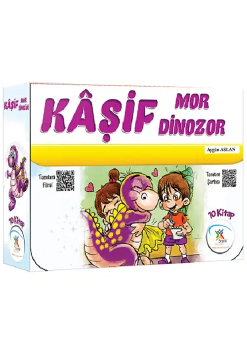 Kaşif Mor Dinozor Kapak Resmi