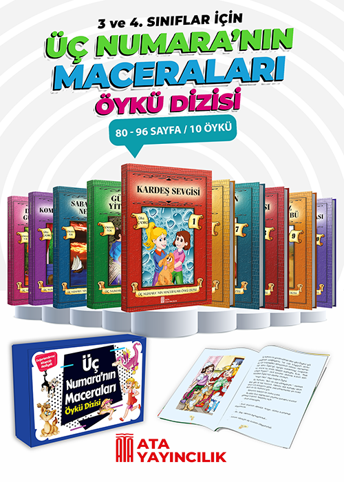 Üç Numaranın Maceraları Öykü Dizisi Kapak Resmi