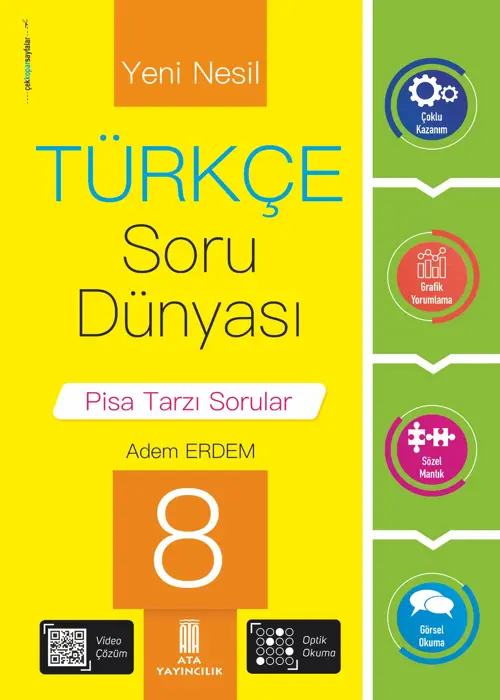8. Sınıf Yeni Nesil Türkçe Soru Dünyası Kapak Resmi