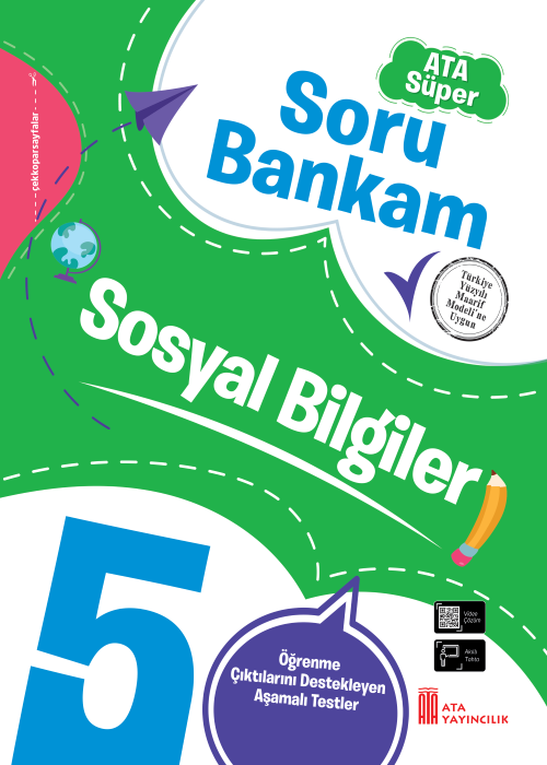 5. Sınıf Sosyal Bilgiler Ata Süper Soru Bankam Kapak Resmi