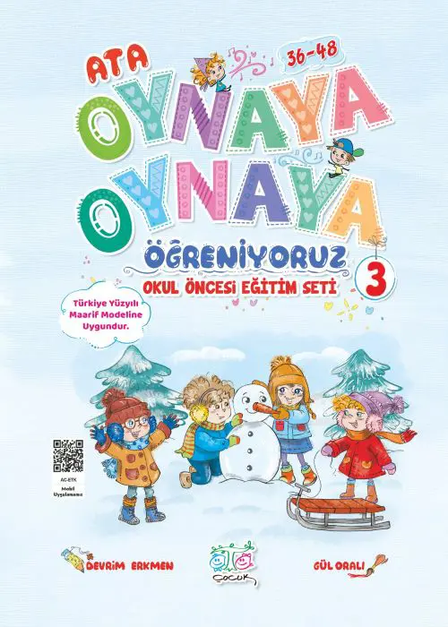 Oynaya Oynaya Öğreniyoruz Eğitim Seti 3. Kitap Kapak Resmi