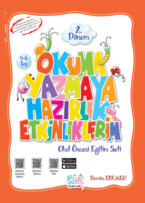 Okuma Yazmaya Hazırlık Etkinliklerim 2. Dönem Kapak Resmi