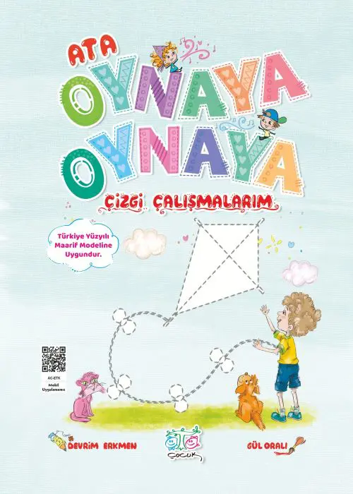 Oynaya Oynaya Öğreniyoruz Eğitim Seti Çizgi Çalışmaları Kapak Resmi