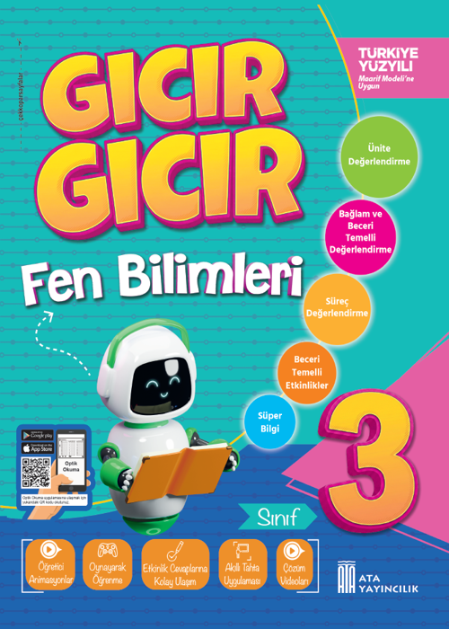 3. Sınıf Gıcır Gıcır Fen Bilimleri - TYMM Kapak Resmi