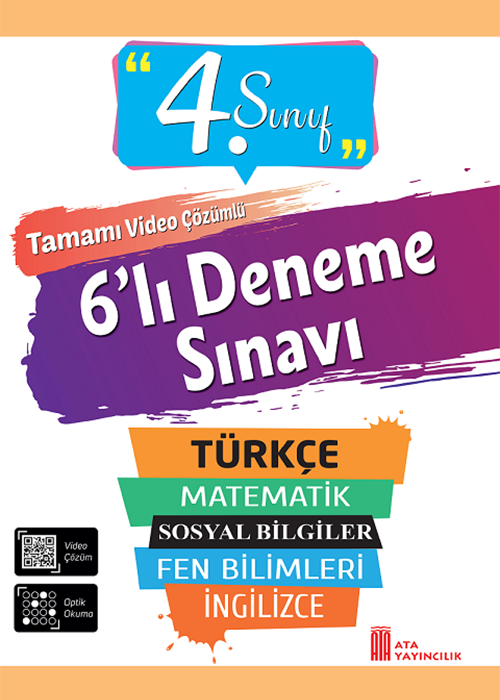 4. Sınıf 6'lı Deneme Sınavı Kapak Resmi