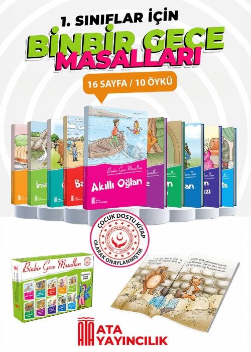 Binbir Gece Masalları Öykü Dizisi Kapak Resmi