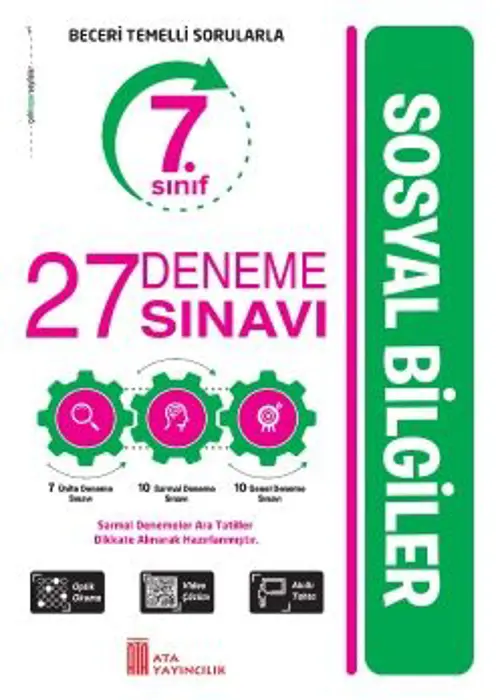 7. Sınıf Sosyal Bilgiler Branş Deneme Kapak Resmi