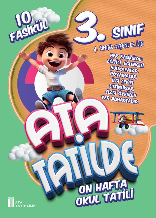 3. Sınıf Ata Tatilde (10 Fasikül) Kapak Resmi