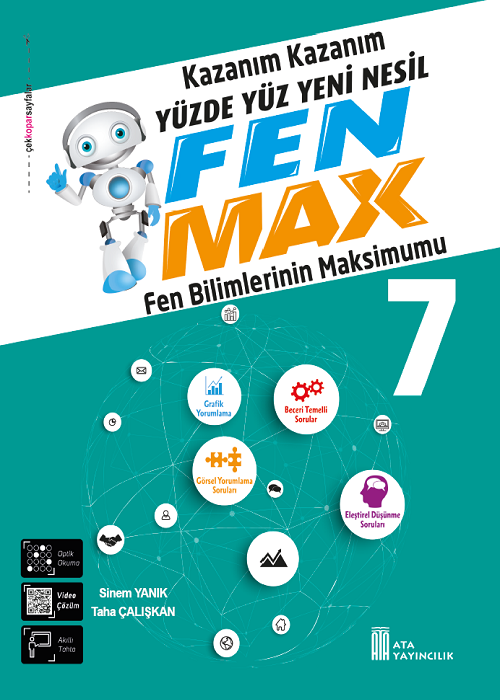 7. Sınıf Fen Max Soru Bankası Kapak Resmi