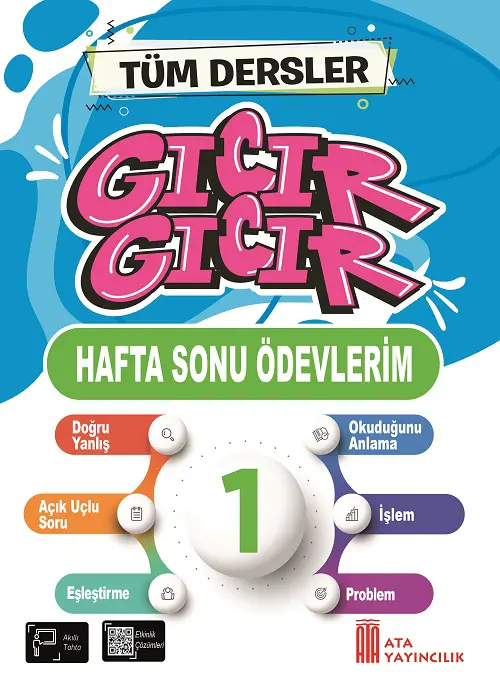 1. Sınıf Gıcır Gıcır Hafta Sonu Ödevlerim Kapak Resmi