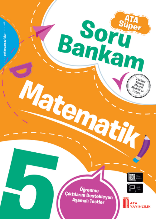 5. Sınıf Matematik Ata Süper Soru Bankam Kapak Resmi