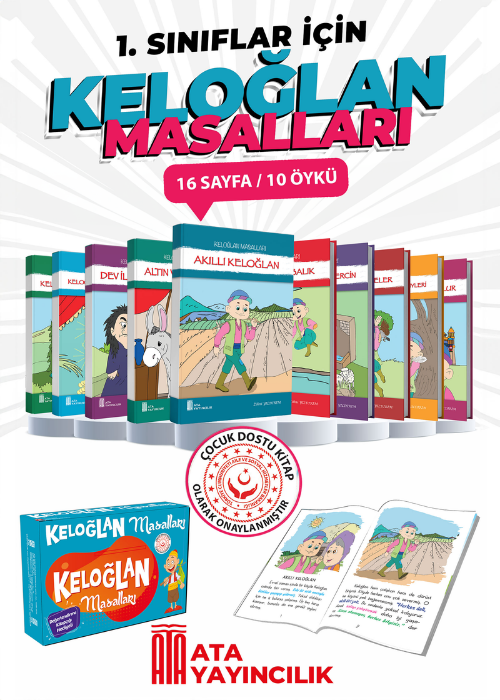 Keloğlan Masalları Öykü Dizisi Kapak Resmi