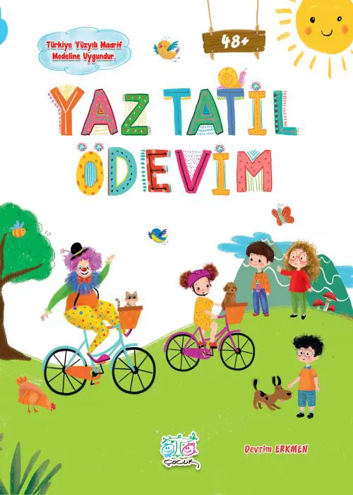 Gel Bize Katıl Bize Plus Yaz Tatil Ödevim Kapak Resmi