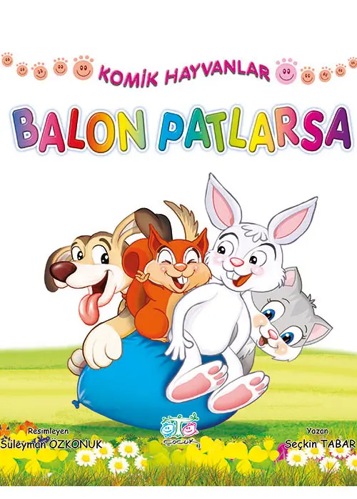 Komik Hayvanlar Öykü Dizisi Kapak Resmi