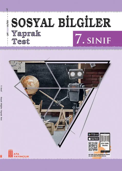 7. Sınıf Sosyal Bilgiler Yaprak Test Kapak Resmi