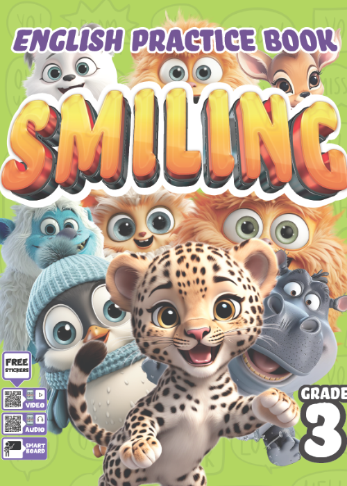 3. Sınıf Smiling English Practice Book Kapak Resmi