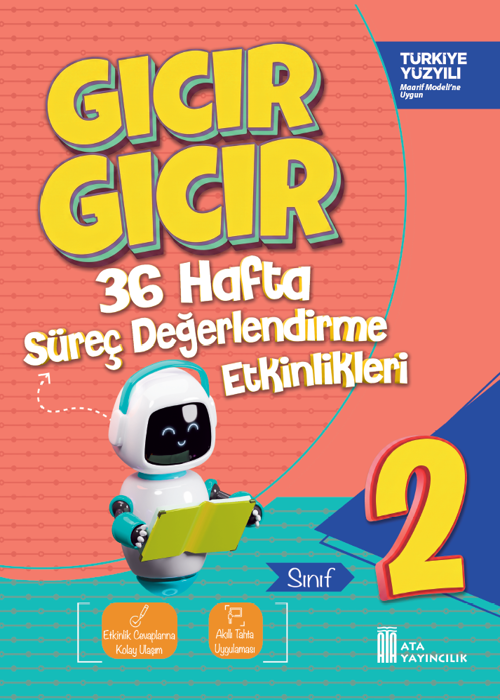 2. Sınıf Gıcır Gıcır 36 Hafta Süreç Değerlendirme Etkinlikleri- TYMM Kapak Resmi