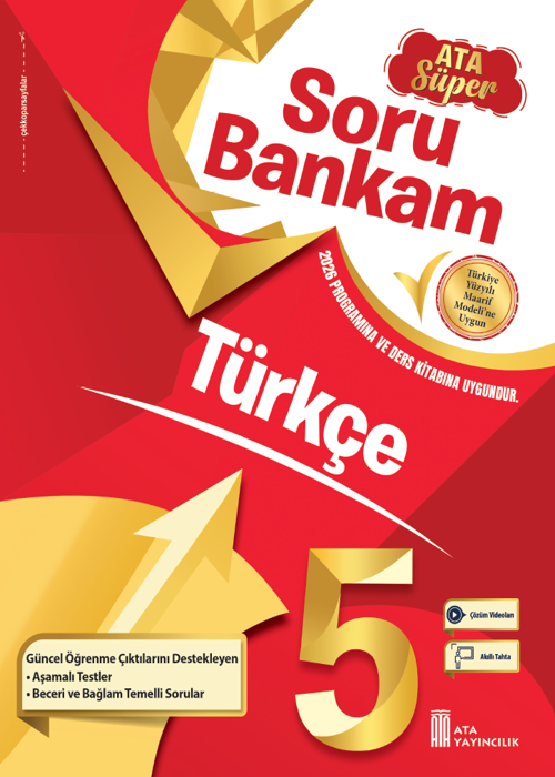 5. Sınıf Türkçe Ata Süper Soru Bankam - Yeni Baskı Kapak Resmi