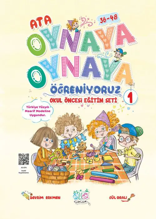 Oynaya Oynaya Öğreniyoruz Eğitim Seti 1. Kitap Kapak Resmi