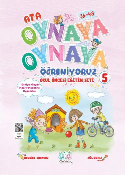 Oynaya Oynaya Öğreniyoruz Eğitim Seti 5. Kitap Kapak Resmi