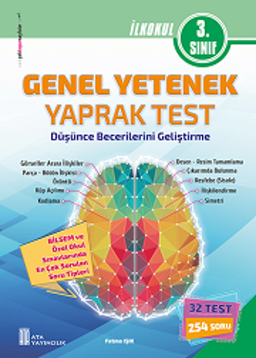 3. Sınıf Genel Yetenek Yaprak Test Kapak Resmi