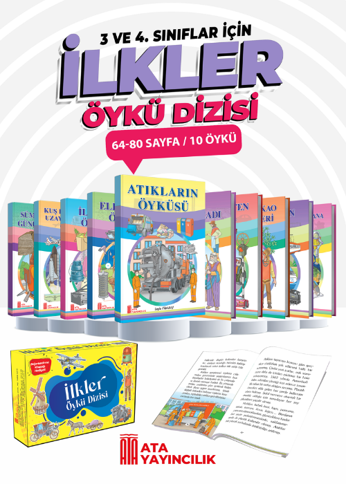 İlkler Öykü Dizisi Kapak Resmi