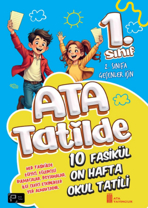 1. Sınıf Ata Tatilde (10 Fasikül) Kapak Resmi