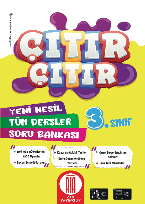 3. Sınıf Çıtır Çıtır Tüm Dersler Soru Bankası Kapak Resmi