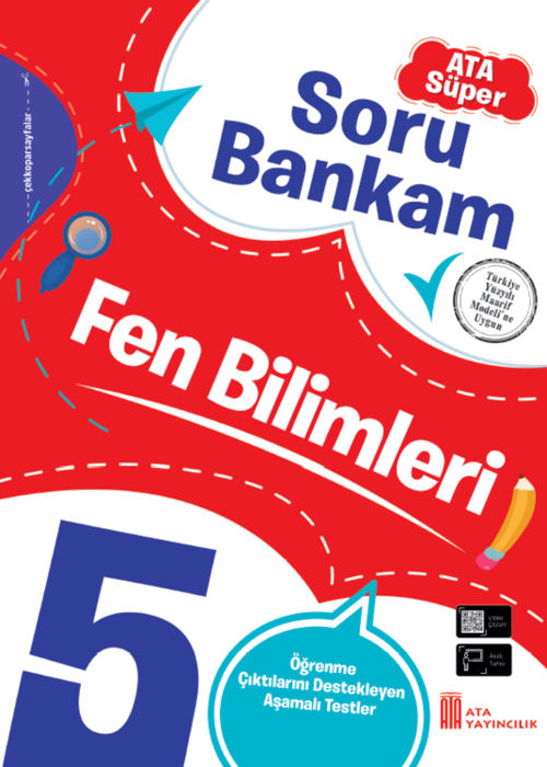 5. Sınıf Fen Bilimleri Ata Süper Soru Bankam Kapak Resmi