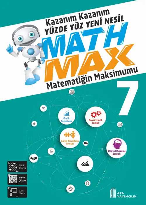 7. Sınıf Math Max Soru Bankası Kapak Resmi