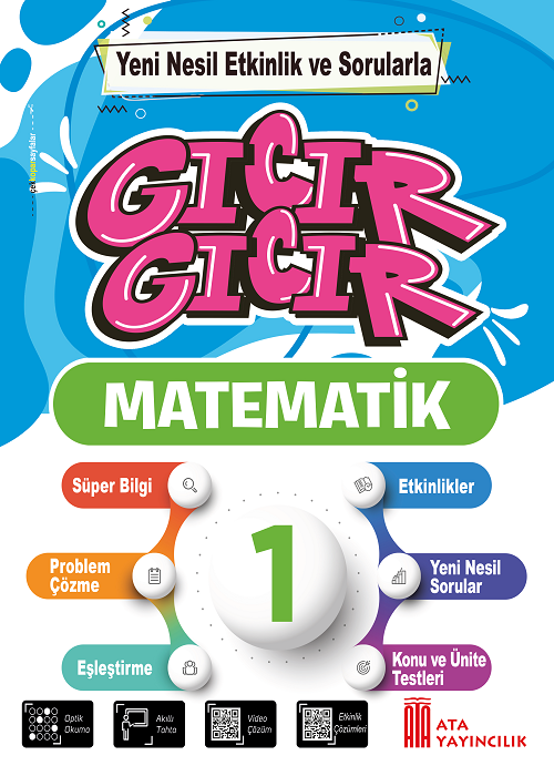 1. Sınıf Gıcır Gıcır Matematik Kapak Resmi