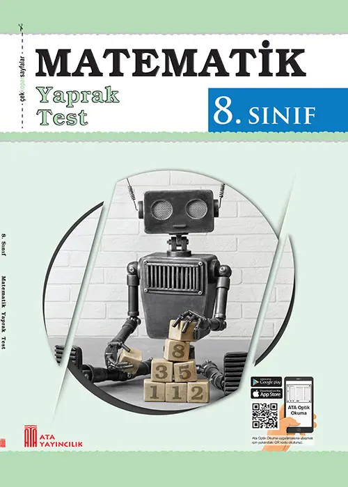 8. Sınıf Matematik Yaprak Test Kapak Resmi