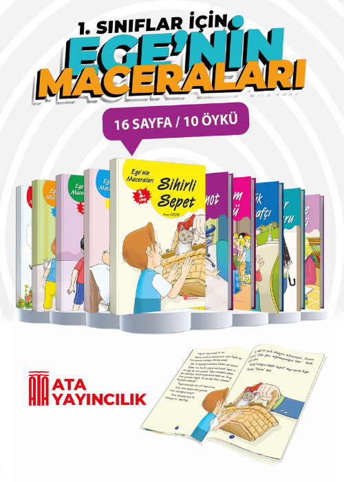 Ege'nin Maceraları Öykü Dizisi Kapak Resmi