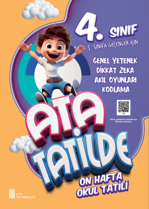 4. Sınıf Genel Yetenek - Dikkat Zeka - Akıl Oyunları - Kodlama Kapak Resmi