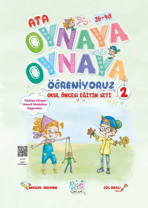 Oynaya Oynaya Öğreniyoruz Eğitim Seti 2. Kitap Kapak Resmi