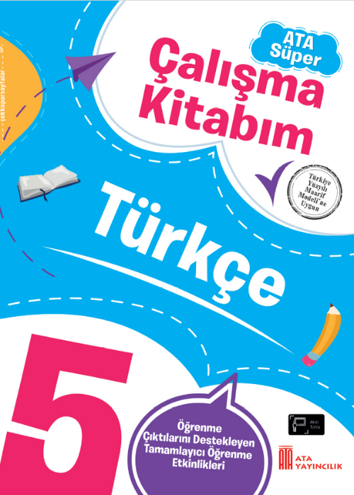 5. Sınıf Türkçe Ata Süper Çalışma Kitabım Kapak Resmi